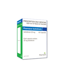 Isotretinoin 20mg x 60 caps