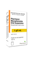Pharmacor Mycophenolate Oral Suspension x 1 (1 unit – 165mL)