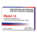 Mydol 15 (Paracetamol + Codeine)
