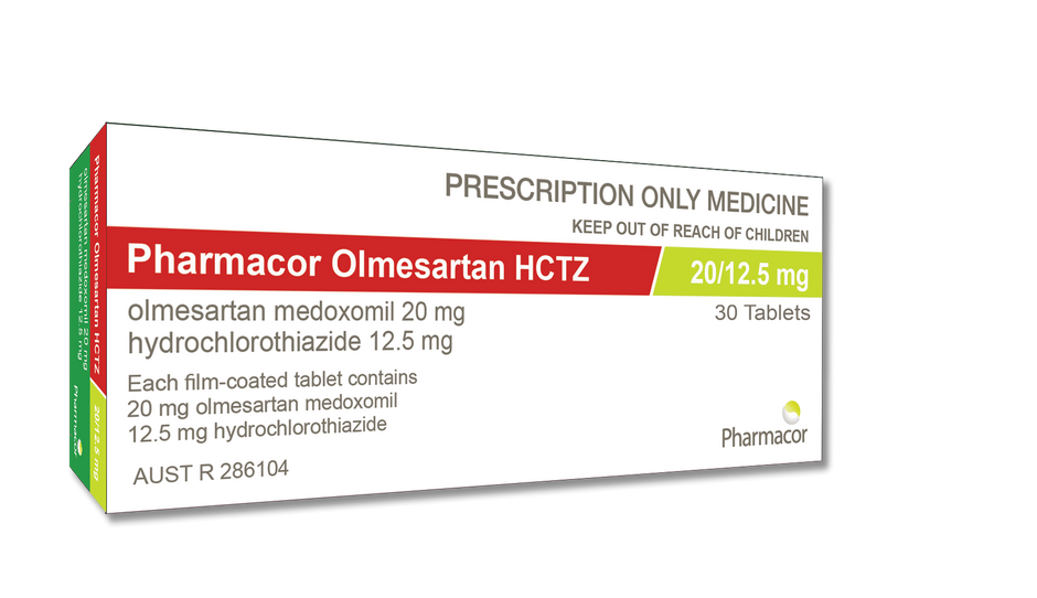 Olmesartan + HCT