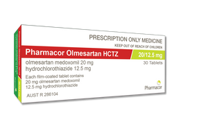 Olmesartan + HCT