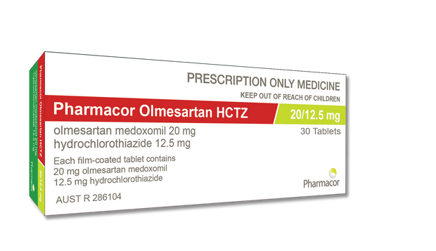 Olmesartan + HCT