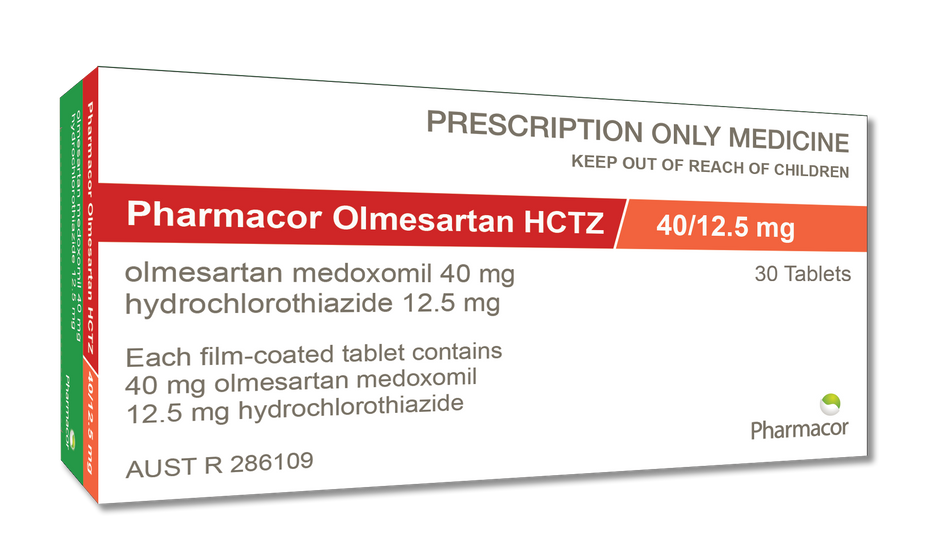 Olmesartan + HCT