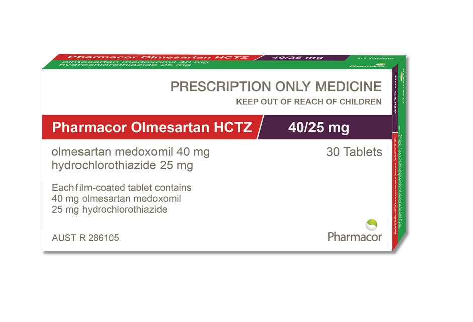 Olmesartan + HCT