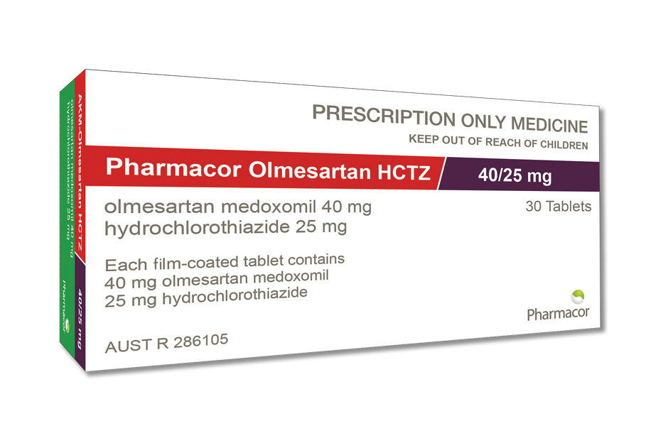 Olmesartan + HCT