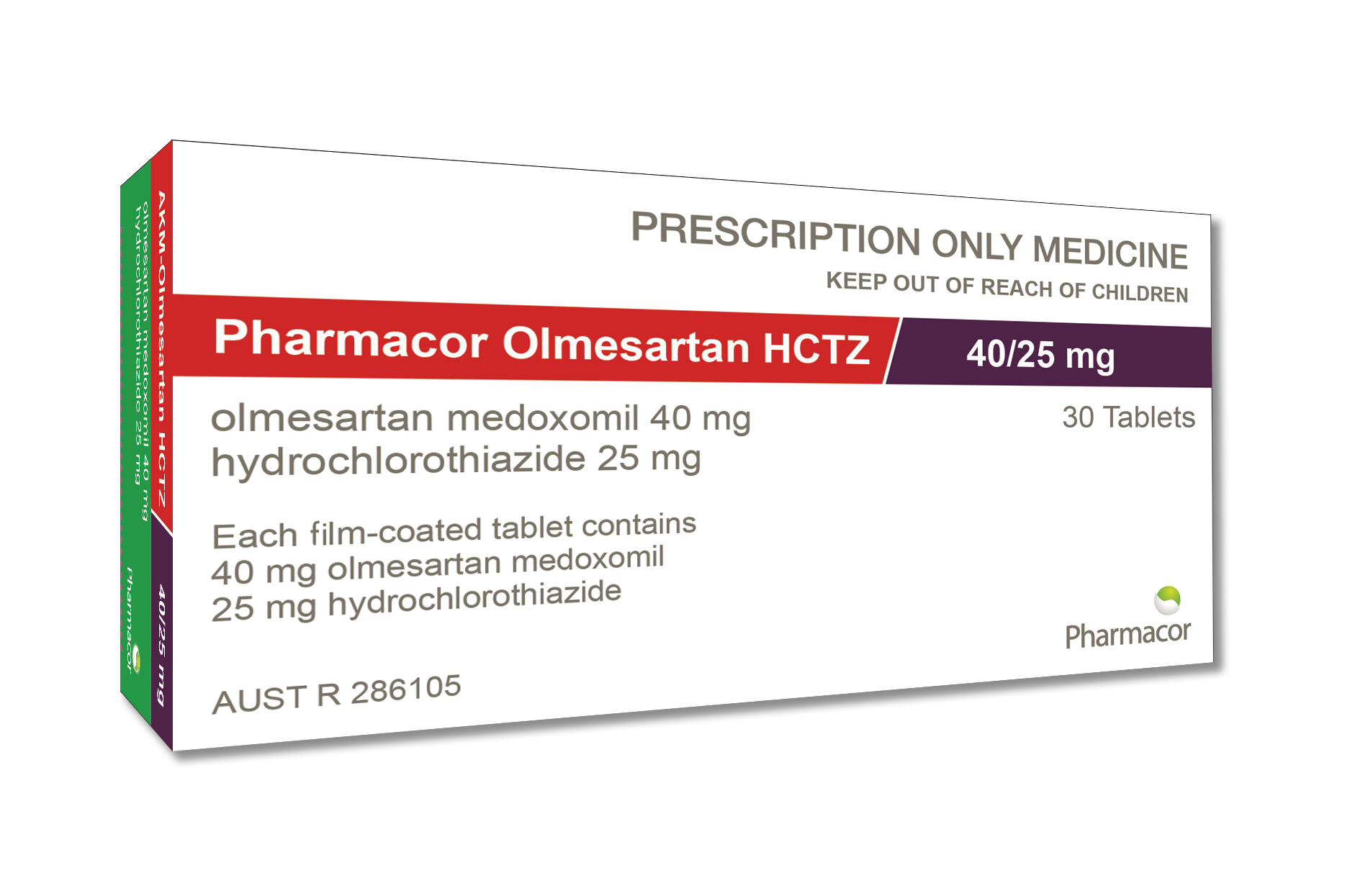 Olmesartan + HCT