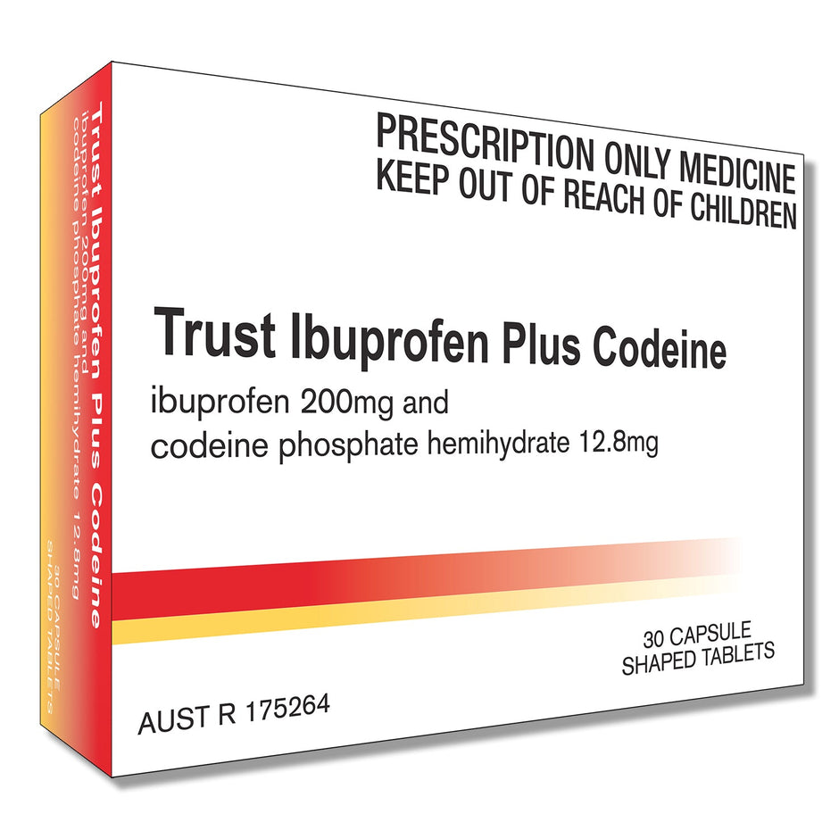 Ibuprofen + Codeine x 30 tabs