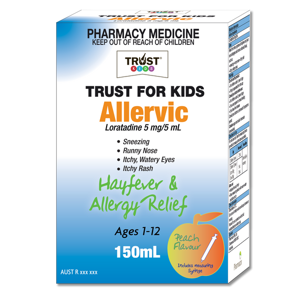 Allervic Loratadine Liquid  (Kids)