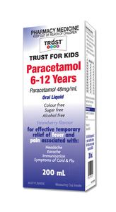 Paracetamol 6-12 yrs (Kids)