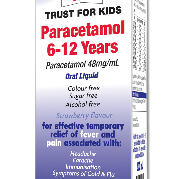 TFK Paracetamol 6-12 yrs 200mL