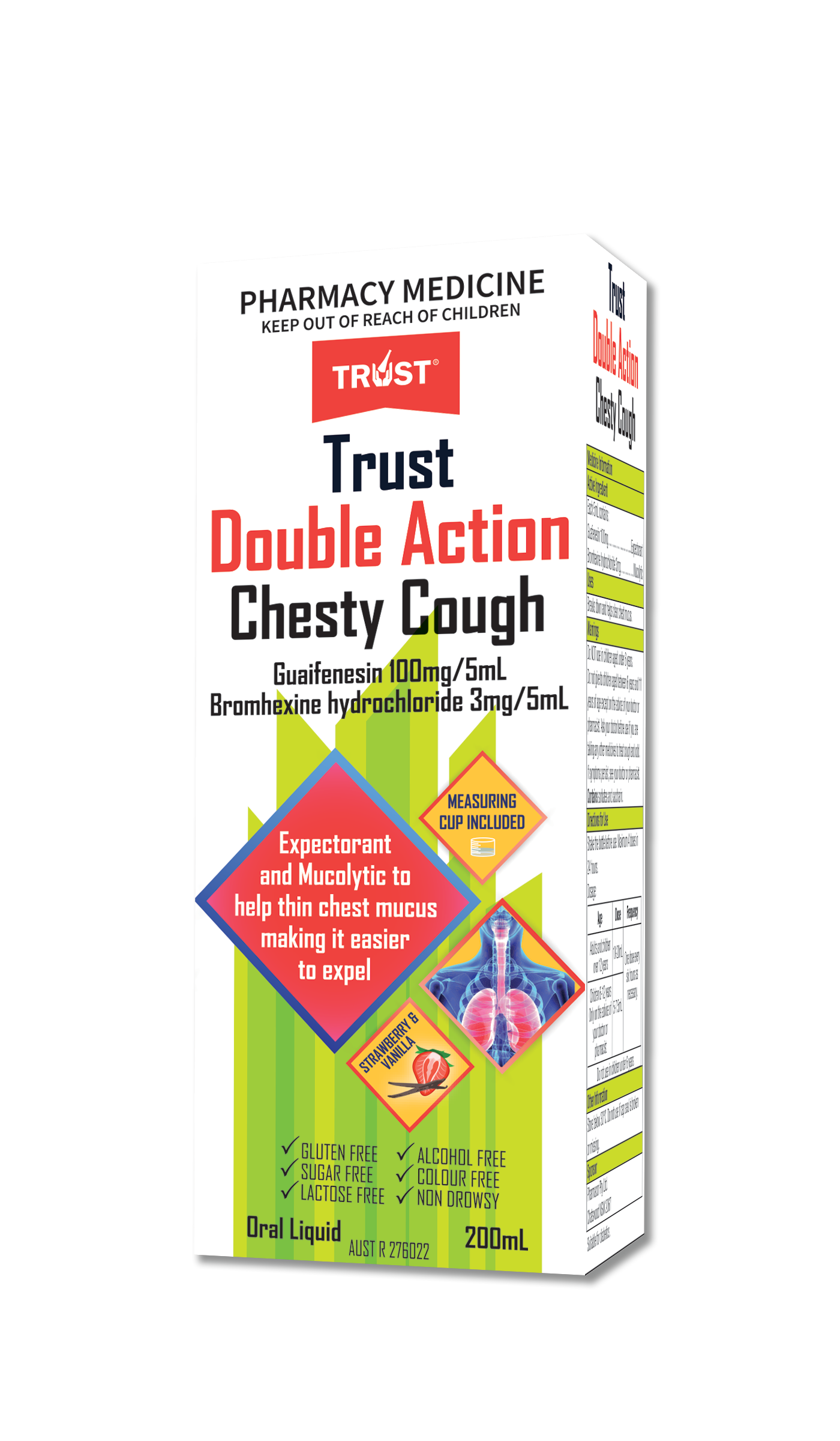 Double Action Chesty Cough 200mL