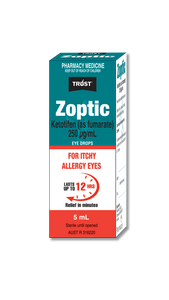 Zoptic Eye Drops (Ketotifen)