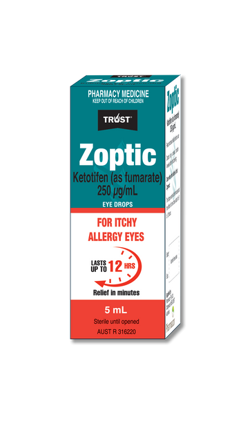 Zoptic Eye Drops (Ketotifen) 5mL