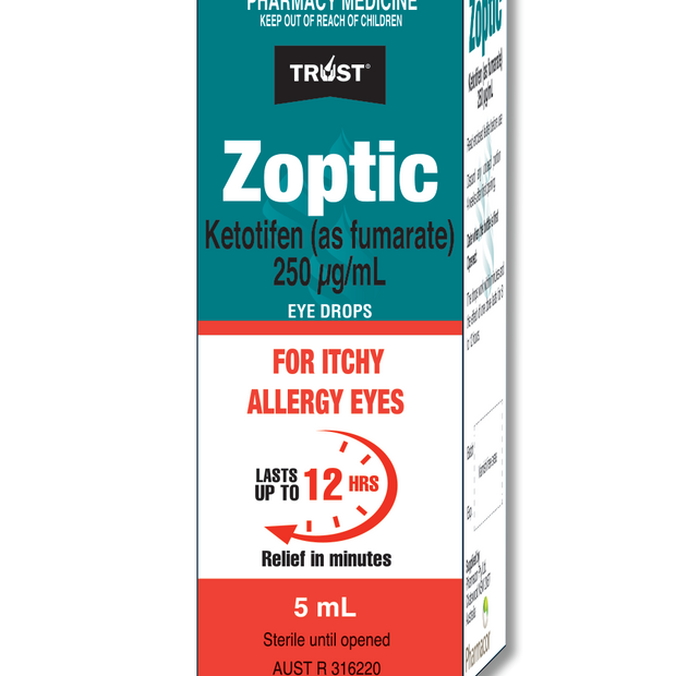 Zoptic Eye Drops (Ketotifen)
